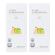 프티봉 유기농 애플사이다 비니거 액상스틱(레몬)240GX2