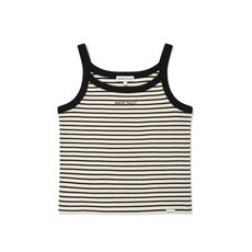 매장정품 와키윌리 WACKY WILLY 우먼스 스트라이프 슬리브리스 블랙 WA2502ST71BK 209409