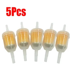 자동차 가솔린 오일 필터 파이프 소형 엔진 잔디 예초기 오토바이 범용 인라인 가스 연료 2 10 개 6mm 8mm, 02 5Pcs