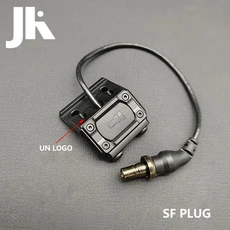 Sotac Surefir Airsoft M600 M300 M640DF M640V M340V M340C 전술 손전등 M640 M340 무기 스카우트 라이트, 12 BK-SF PLUG