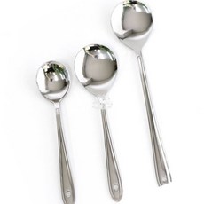 스텐 뷔페 서빙스푼 시리얼스푼 아이스크림숟가락 빙수숟가락, 소