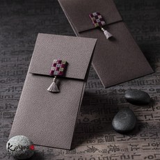 고유세로타슬상품권봉투, 딥브라운