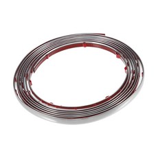 REPAIROCK 10mm 3m(10피트) 자동차 크롬 트림 트림 스트립 긁힘 방지 보호 스트립 자동차 트럭 RV 사이드 도어 윈도우 범퍼 자동차 교체 부품
