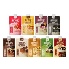 플라이밀 단백질 쉐이크 파우치 스타터팩 9종 9가지 맛, 9개, 45g