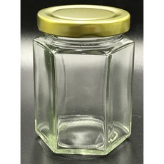 瓶安 六角玻璃瓶 醬菜瓶 萬用瓶, 詳見包裝, 詳見包裝, 一箱(56支),紅