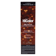로레알 엑셀런스 하이컬러 브라운 포 다크 헤어 온리 49.29g, H2 Cool Light Brown, 1개