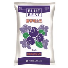 자재스토어 블루베리 전용 상토 50L 블루베리 전용 분갈이 흙 코코피트 피트모트 +전용장갑, 1세트
