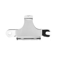 오토바이 측면 점화 코일 키 재배치 마운트 키트 브래킷, 1. Chrome, 기본