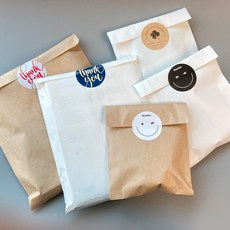 종이봉투 각대봉투 포장봉투 간식봉투 선물봉투 붕어빵봉투 호떡봉투 식품지봉투 책봉투, 크라프트, 100장