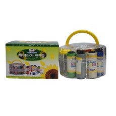 반짇고리함 10컬라 실색상 바느질세트 93209pc 1(ea)