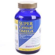 Advanced Naturals 超關鍵的歐米茄軟凝膠, 1罐, 60顆, 1罐