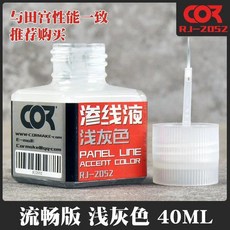 모델 빌딩용 코르메이크 형광 패널 라이너 페인트 잉크 라인 악센트 컬러, 1개, 3. CM05