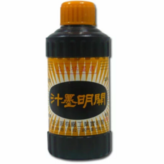 開明墨汁 紅黑書法繪畫專用墨汁，色彩鮮明流暢，提升作品質感, 1瓶, 300ml