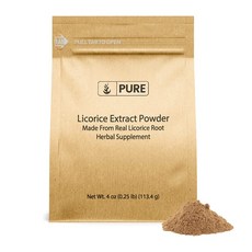 퓨어 인그리디언트 Pure Ingredients 감초 추출물 분말 4온스 113.4g, 1개