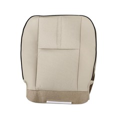 Vroelos 드라이버 바닥 천공 가죽 시트 커버 링컨 MKZ 2010-2012와 호환되는 교체용 탠 드라이버 사이드 시트 커버, Vroelos 드라이버 바닥 천공 가죽 시트 커버, 링