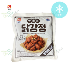 [사조오양] 옛골목 닭강정 마늘간장 300g, 6개