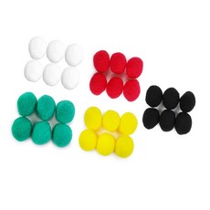 착한장터 뿅뿅이 40mm 컬러뿅뿅이40mm, 초록