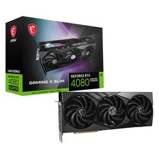 MSI 지포스 RTX 4080 SUPER 게이밍 X 슬림 D6X 16GB 트라이프로져3