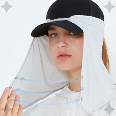 얼굴 햇빛 가리개 골프 마스크 자외선 차단 스포츠 운동 볼 안면 자전거 등산 낚시 여름, 블랙, 1개