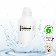 [아로마티끄] 비건 디퓨저 베이스 천연 발효주정 방향제 리필 만들기 재료-, 디퓨저베이스(고급형), 500ml, 1개