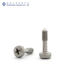 銳禾 M3x12 盤頭/丸頭 十字槽 機械牙 硝酸鈍化 特殊螺絲 工廠直營, 1個