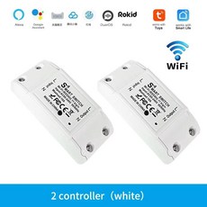 스마트 라이프 스위치 무선 컨트롤러 회로 차단기 타이머, WIFI Breaker 2Pc-W_100-240V, 4. WIFI Breaker 2Pc-W, WIFI Breaker 2PcW+100240V
