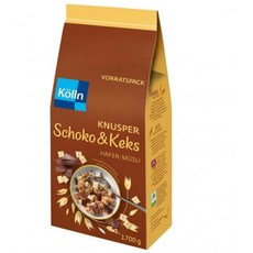 쾰른 뮤즐리 크런치 초콜릿 & 비스킷 1.7kg, 1개