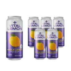 클룹 바이탈레몬 스파클링 프레쉬, 6개, 500ml