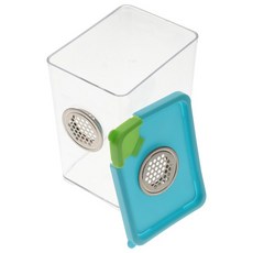 1Pcs 아크릴 곤충 사육 상자 파충류 먹이통 환기 구멍 등반 애완 동물 탱크 테라리움 서식지