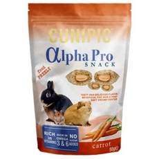 日初Sunrise CUNIPIC, 1個, 小動物化毛餡餅-胡蘿蔔, 50g