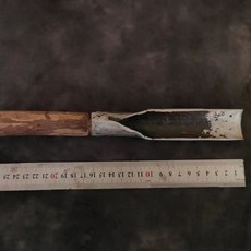 竹鑿挖刀 手工鍛打 鑿篾匠 工具, 1個, 挖孔鑿