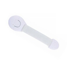 JoyBaby兒童安全鎖 布帶鎖 抽屜鎖 加長鎖扣, 一入-F, 1個