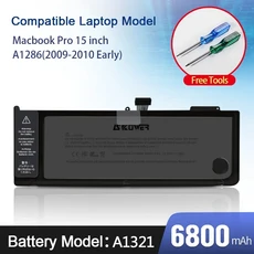SKOWER A1322 A1493 A1713 A1819 A1417 A1618 Macbook Pro 13"용 배터리 A1278 A1502 15" A1398, 01 A1286(2009-2010)