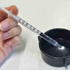 플라스틱 피딩 주사기 분유주사기, 1개