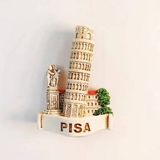 냉장고 자석 기념품 피사 사탑 홈 데코 스티커 이탈리아 랜드마크 선물
