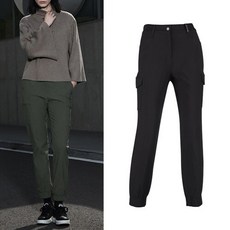 럭스골프 여성 밸런스 웜 피치 기모 조거 팬츠 LX5S201W