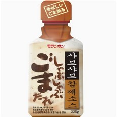 ~50%할인행사중 재고소진시까지~ 모란봉 샤브샤브 참깨소스 225g (1BOX), 10개