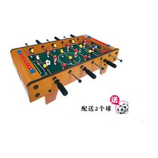 Shark家具 兒童桌上足球機 益智玩具桌遊 雙人親子桌遊道具, 1個, 6杆足球機+2個球【大號】