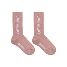 오프화이트 로고 장식 양말