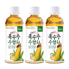광동 V라인 옥수수 수염차, 340ml, 6개