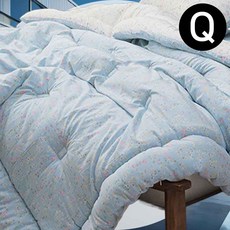 모달 차렵이불 Q 블루 포근한촉감 침구정리간편 알러지완화보조 체온유지설계 사계절침구 부드러운원단