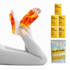 힐핏 발 온열 밴드 10매입, 1박스