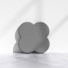 규조토 컵받침 3color 세트 구름 모양 물흡수 코스터 주방 테이블 매트, 다크그레이, 2개