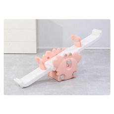 어린이 시소 실내 키즈카페 유아 놀이터 어린이집 유치원 실내운동 2인용 플라스틱 놀이방, 핑크) 게, 1개