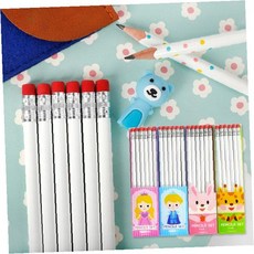 초등학생 필기구 연필세트 이중케이스 포함 학용품 세트, 1개, 1-6자루세트-삼각형