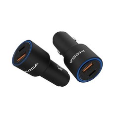 HODA Type C A PD 雙孔 充電器 充電頭 快充頭 車充 車載 63W 適 iPhone 16 16e 1, HODA 63W 雙孔車載充電器