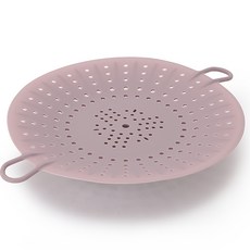 국내생산 프리미엄 실리콘찜기 찜판 핑크, 1개, 25cm