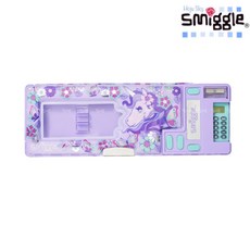 스미글 필통 팝아웃 계산기 펜슬케이스, 1개, 라일락