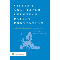 (英文圖書)Visser's Annotated European Patent Convention 平裝版, Kluwer Law International, 英文
