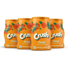 오렌지 리퀴드 워터 강화제, 4개, 48ml